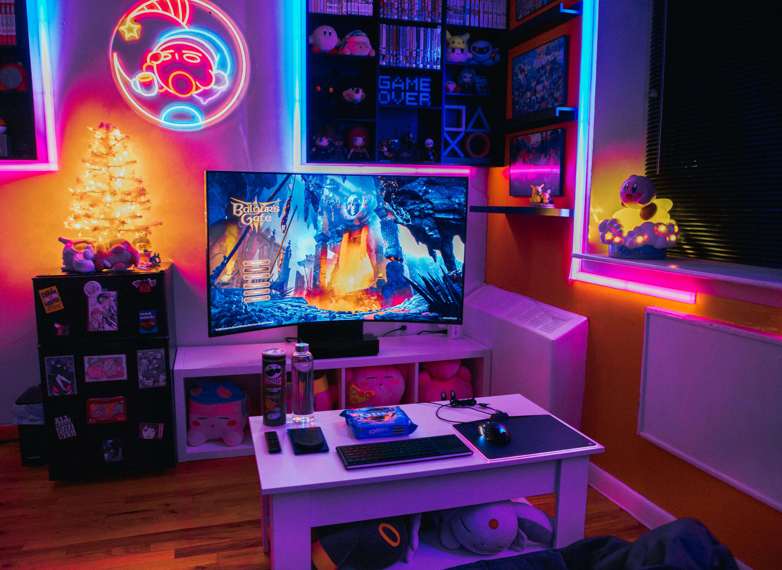 Cozy Console Setup